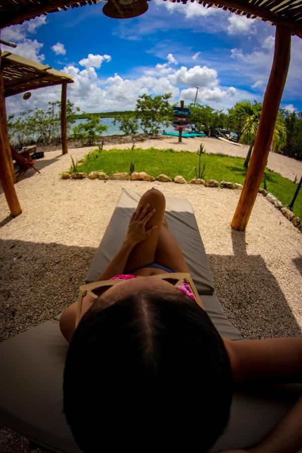 Hotel Y Beach Club Casa Mia Xulha -Bacalar Xul-Ha Dış mekan fotoğraf